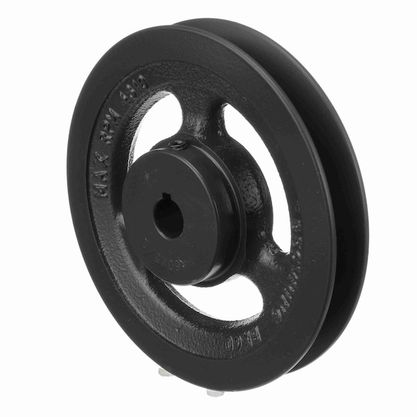 1 Groove Cast Iron Fhp - Finished Bore Sheave, BK60X5/8